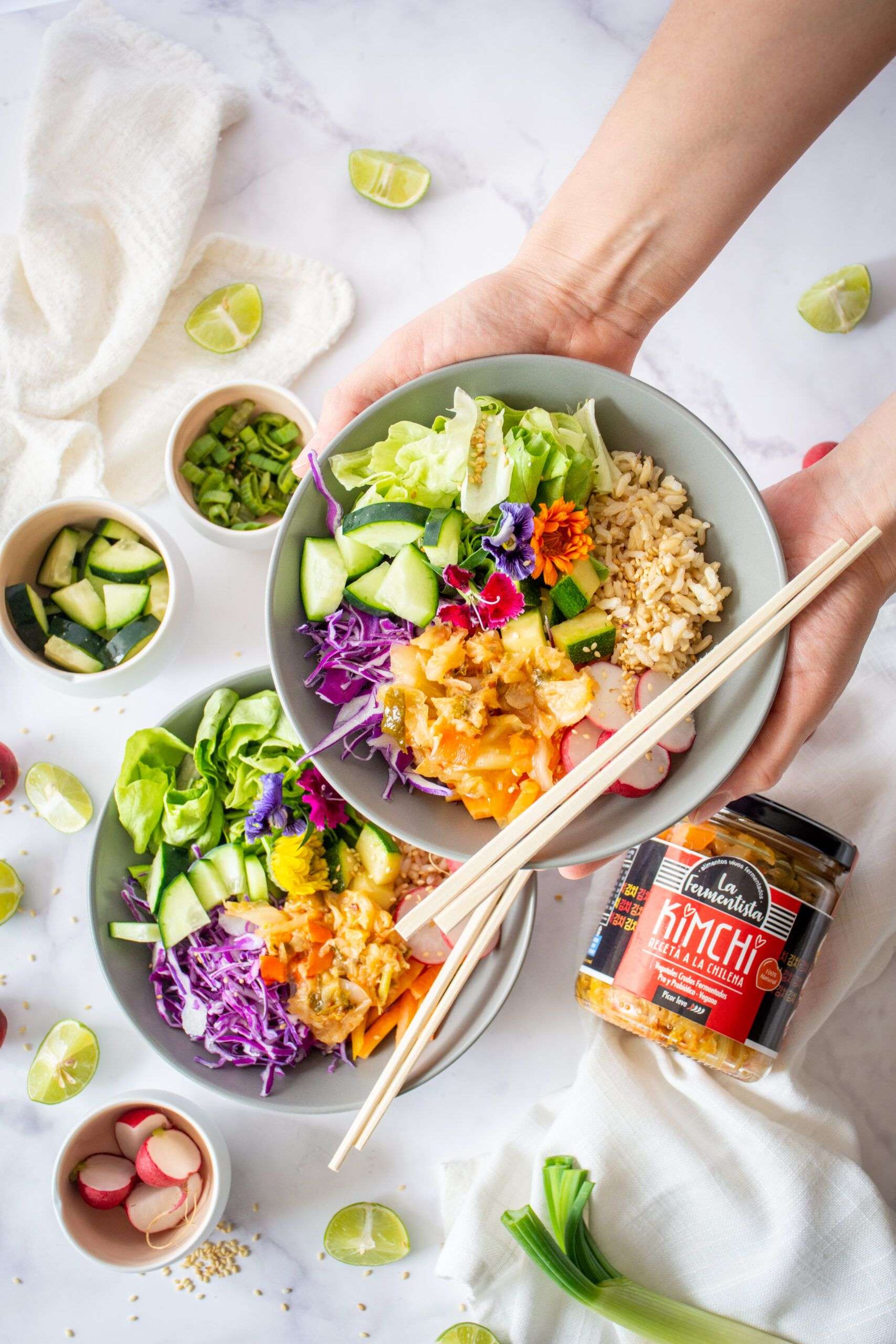 Kimchi a la Chilena 400 g La Fermentista