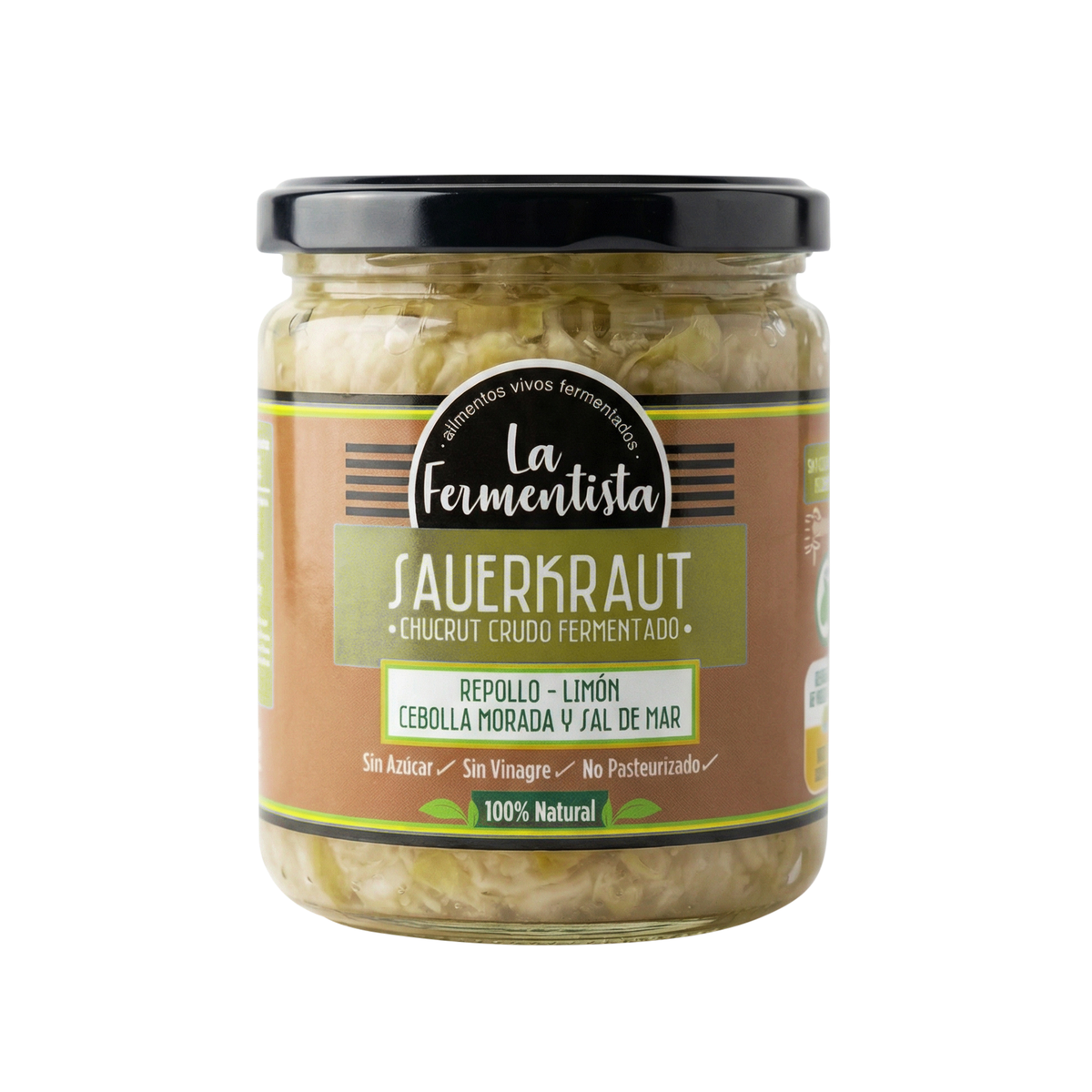 Chucrut Citrus Silvestre 400 g La Fermentista