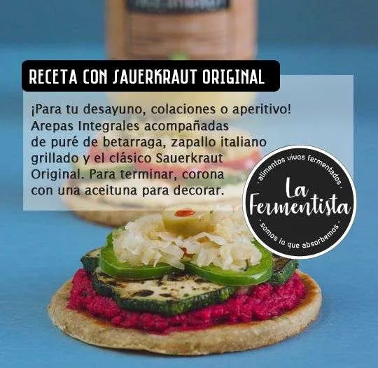 Chucrut Original 680 g La Fermentista